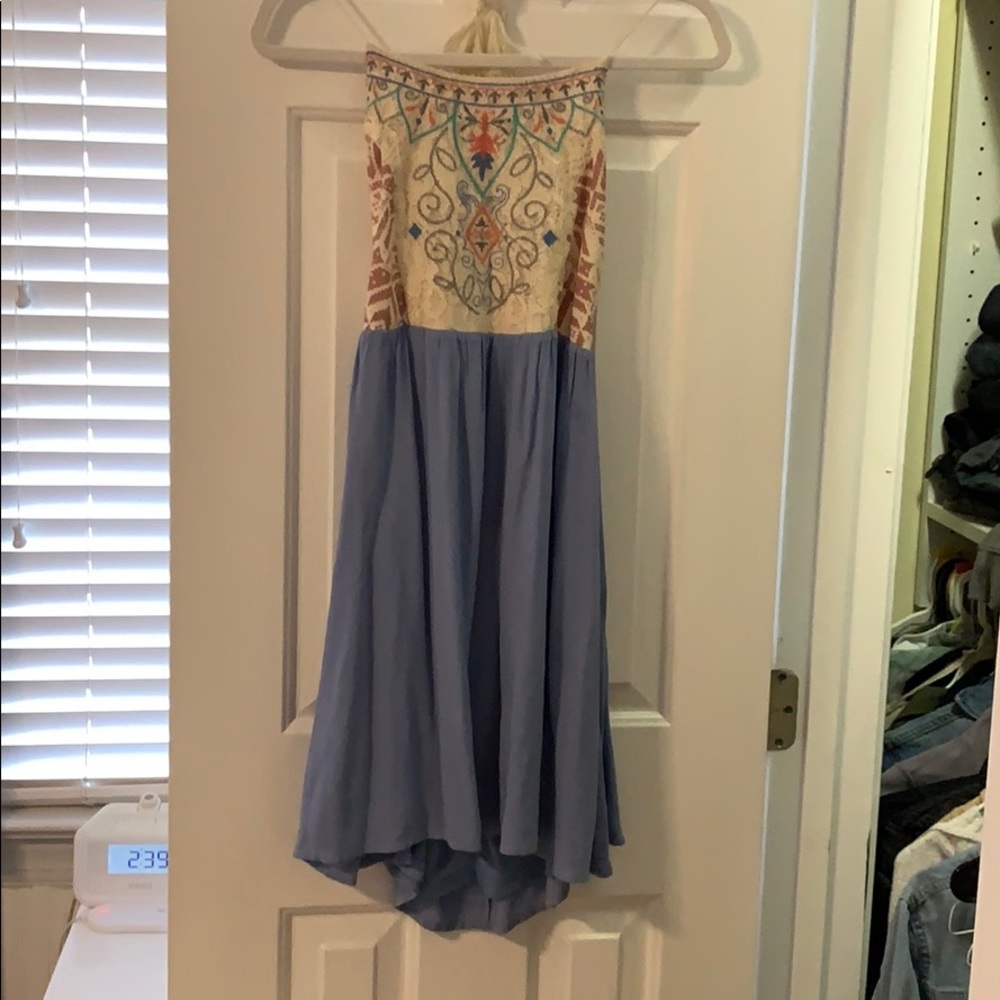 Short Open Back Dress